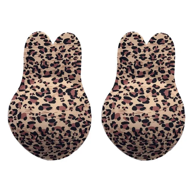 2019 Hot Sale Strapless Adhesive Bra Self Adhesive Nipple Breast Pasties Cover Reusable Silicone Invisible Lingerie Push Up Bra