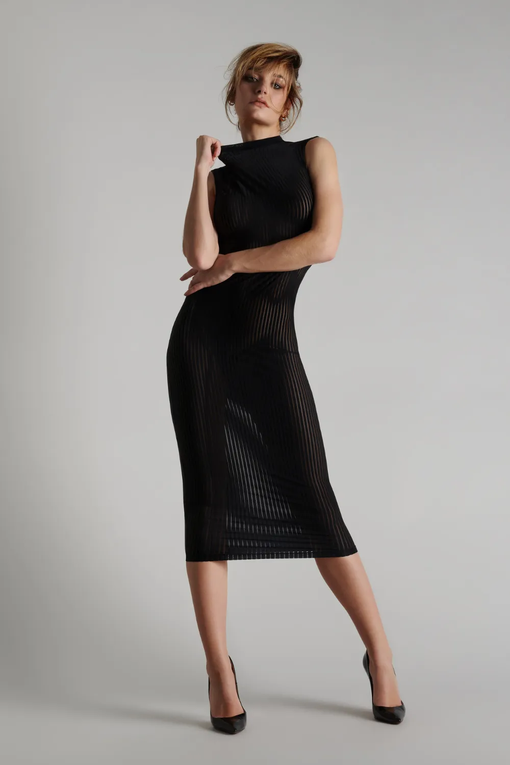 Bande  Part Midi Dress