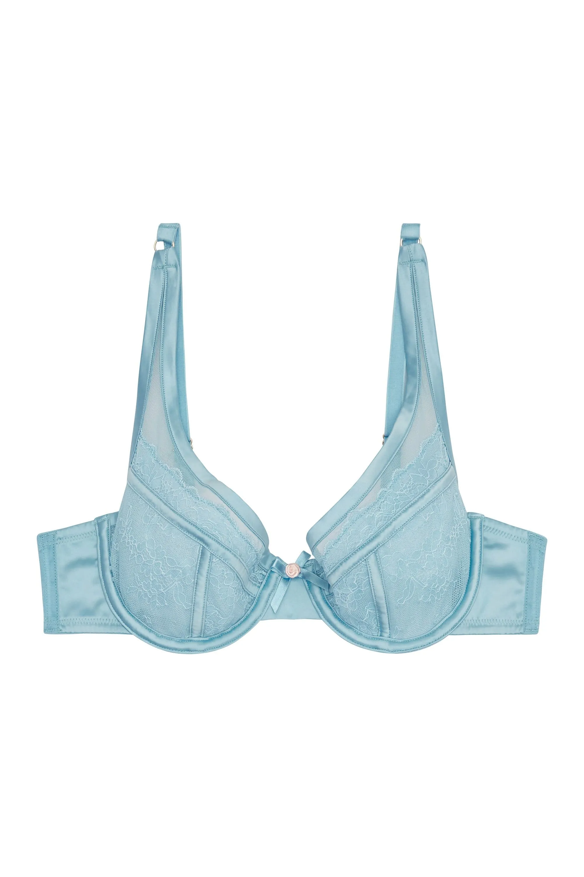 Felicity Hayward Sybil Baby Blue High Apex Bra