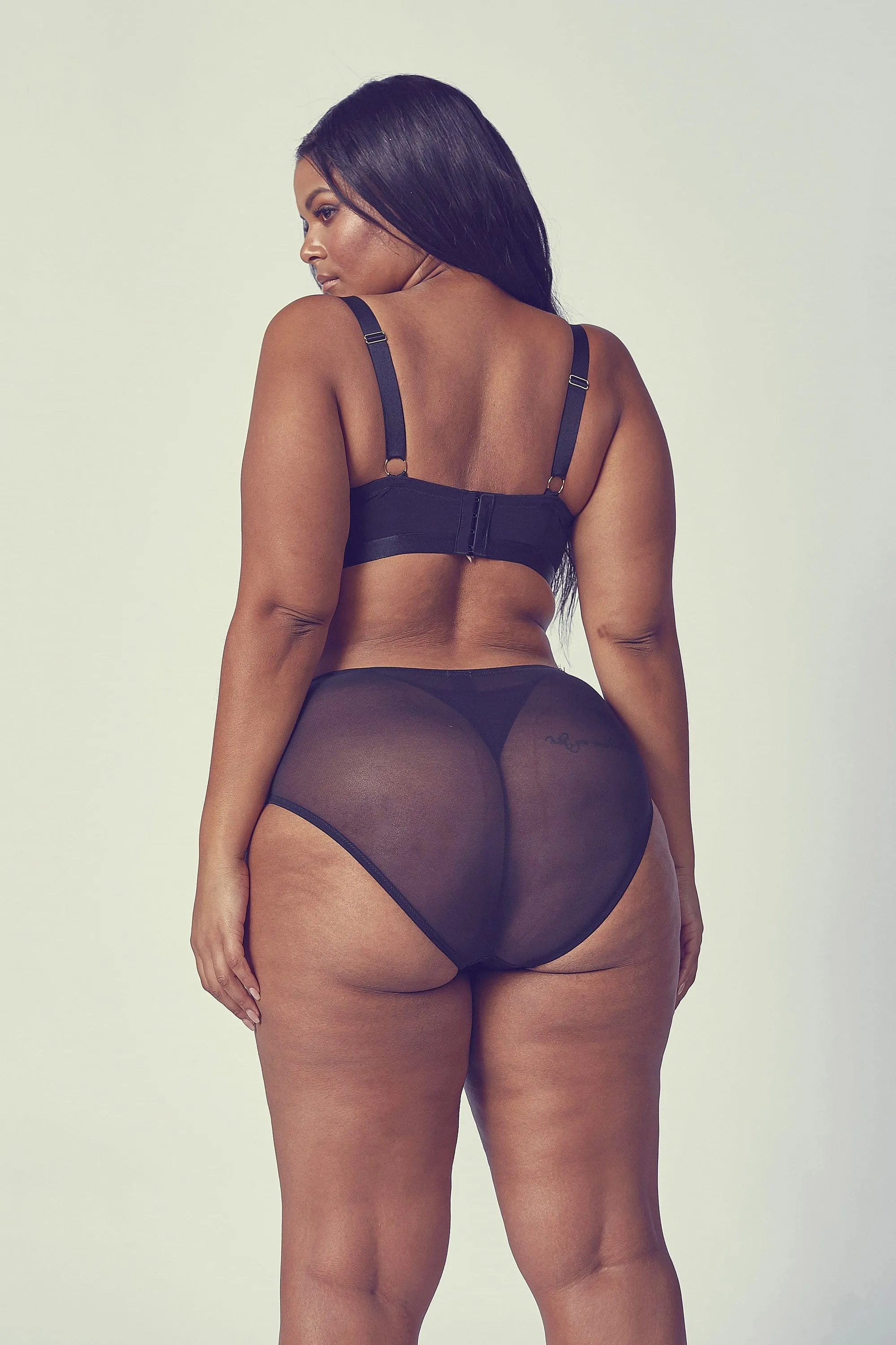 Fernanda High Waist Lace Brief