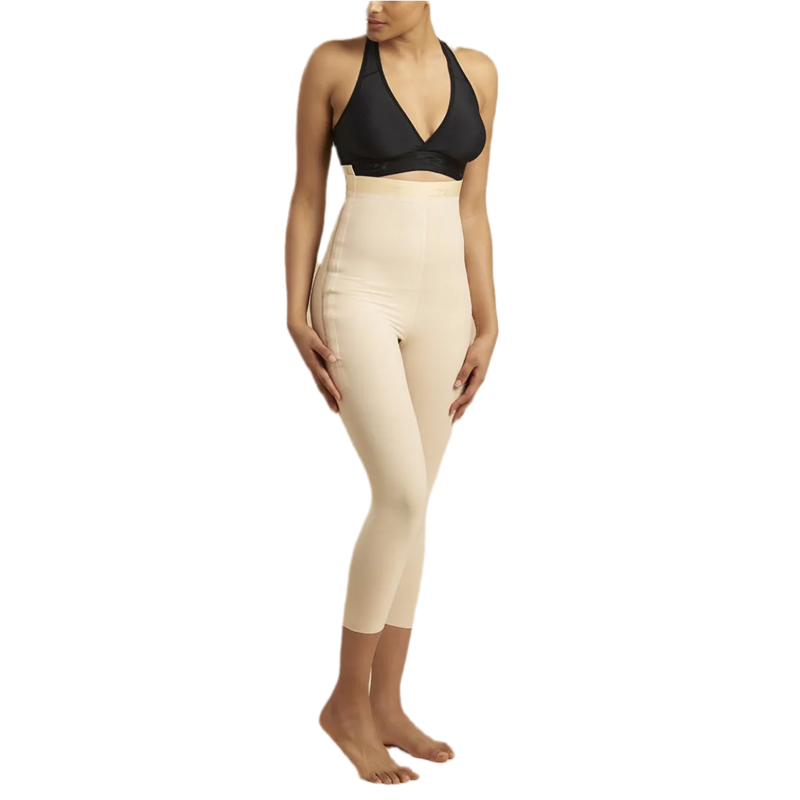 High-Waist Girdle - Calf Length (Wide Elastic Top - Deleted Style) LGM