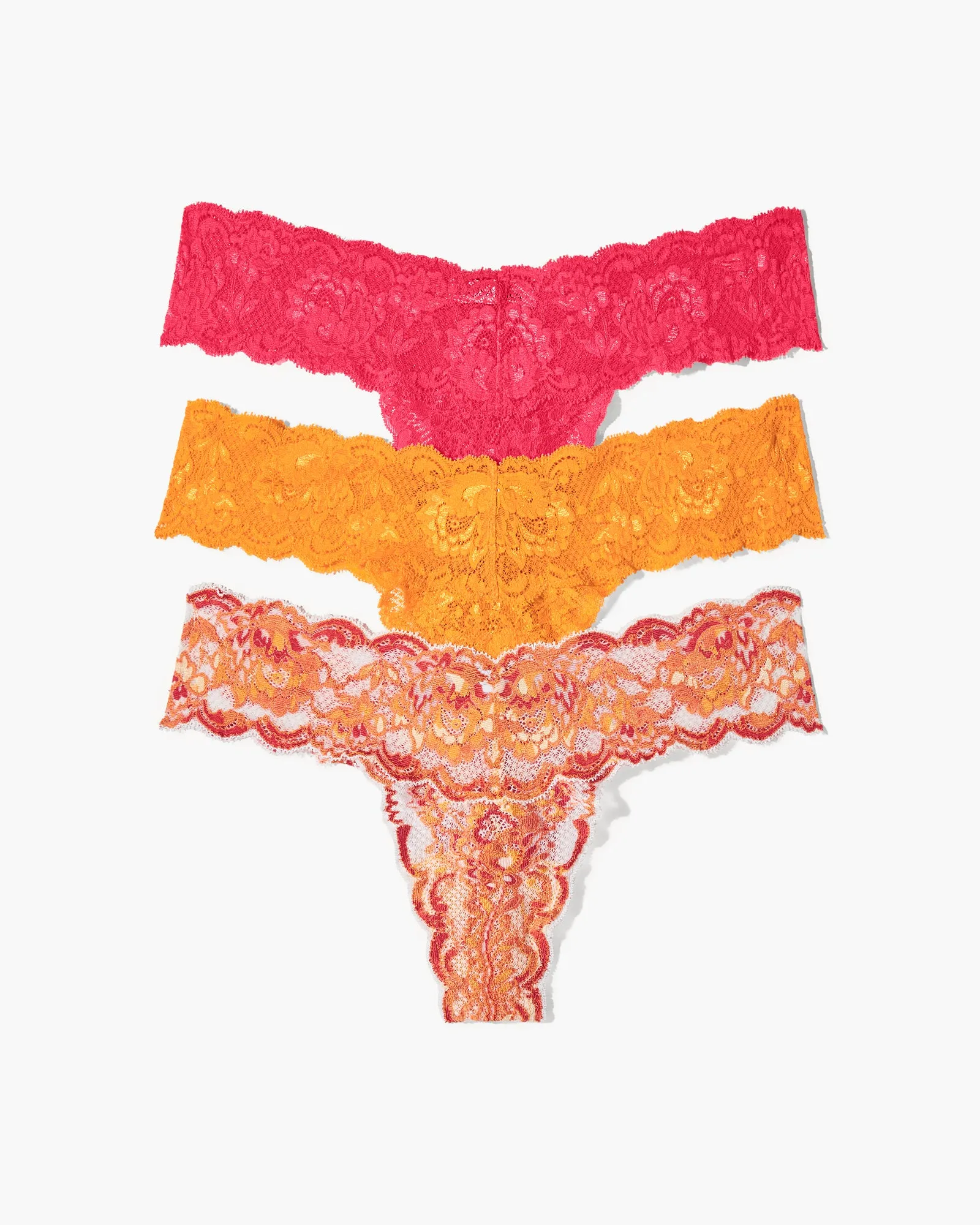 Lot De 3 Tangas Cutie