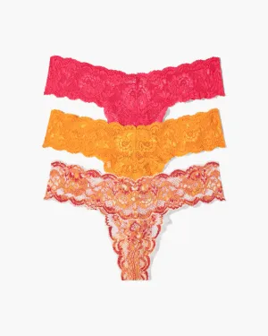 Lot De 3 Tangas Cutie