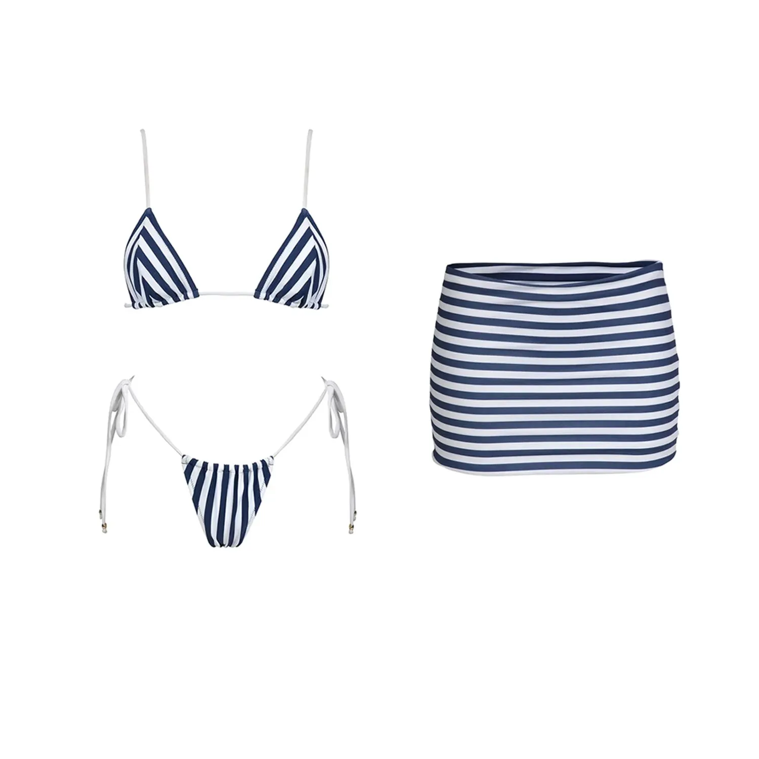 #PB 3 Pieces Bikini Set