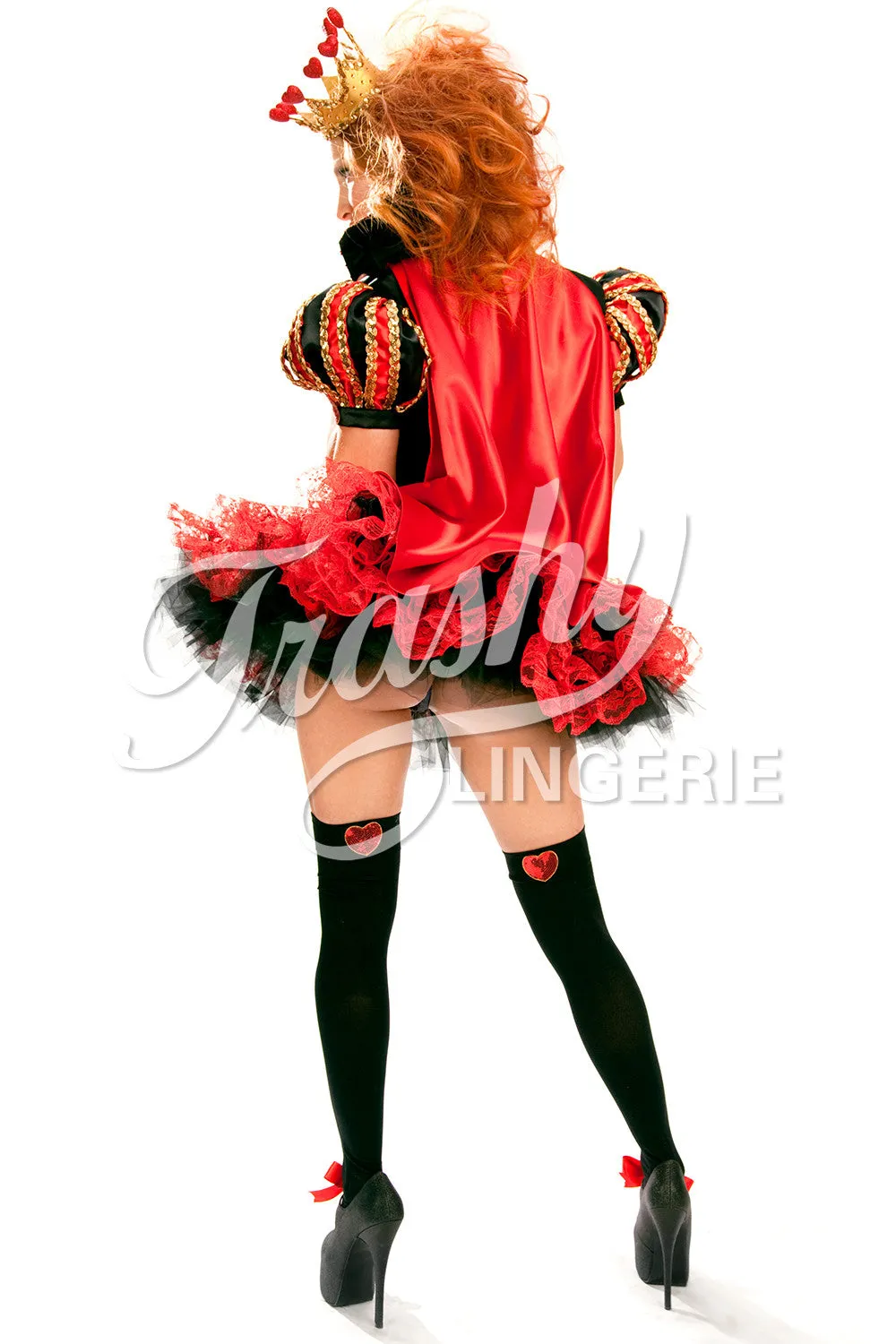 Queen of Hearts Bolero with Cape