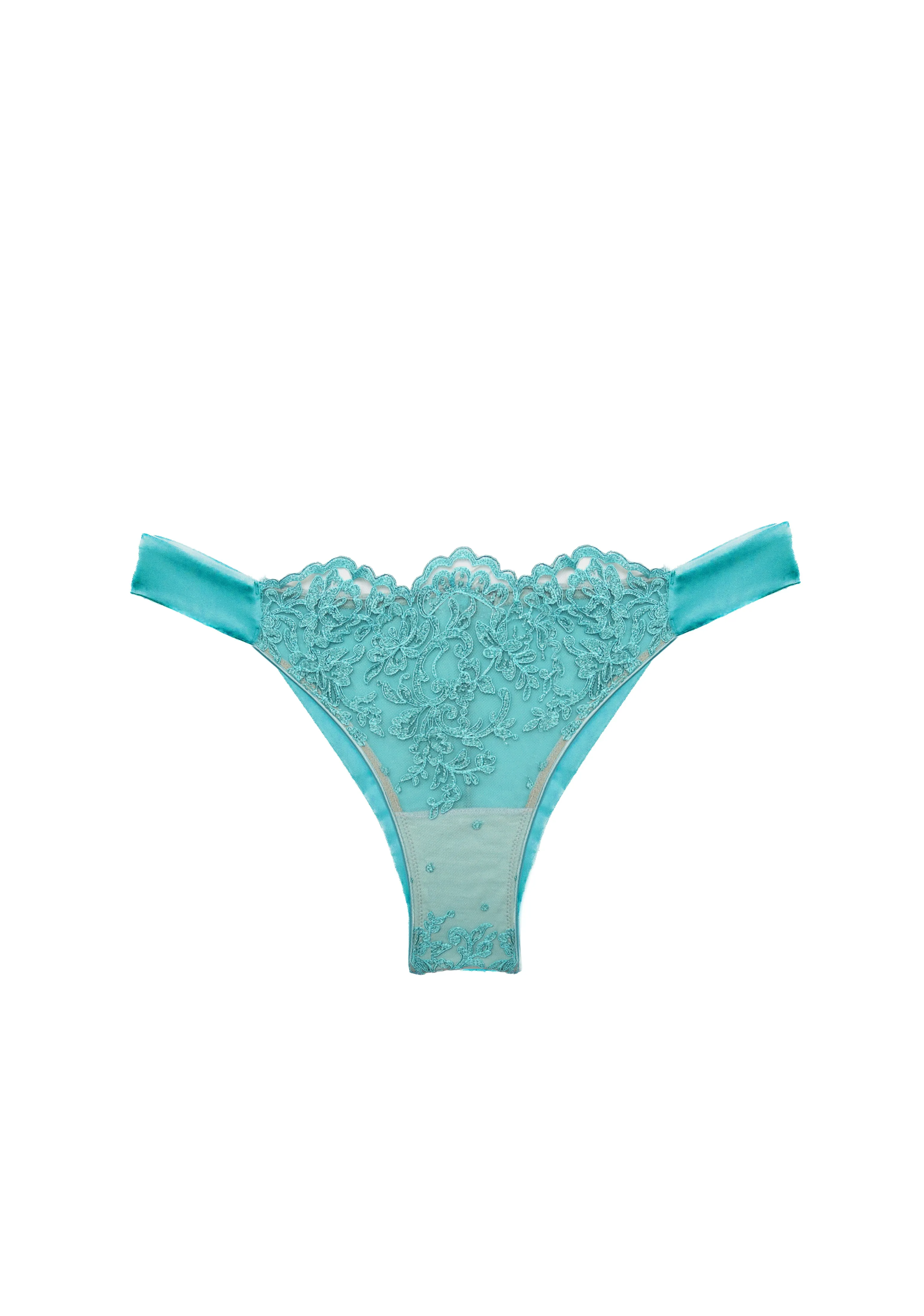 Royal Jewel Thong Aquamarine