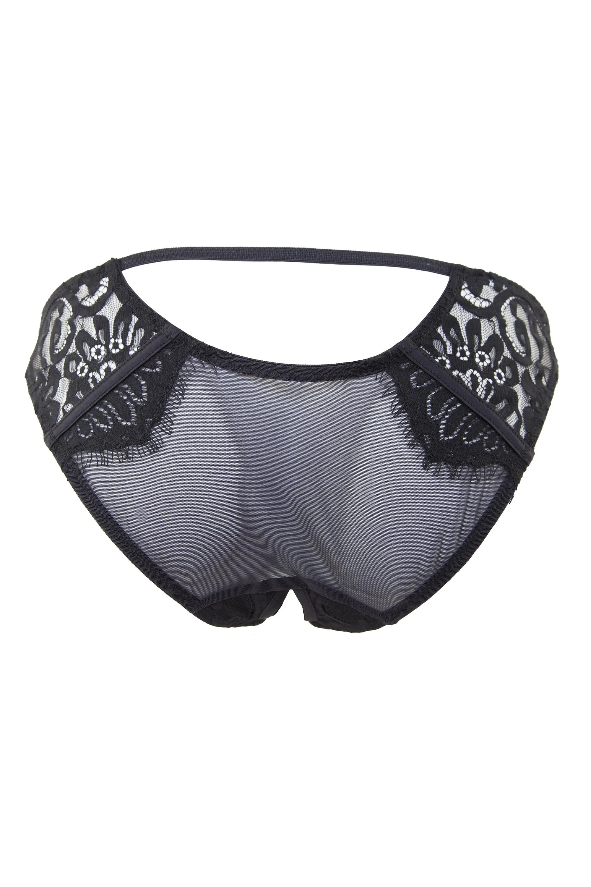 Sandrine Lemonade/Black Ouvert Brief