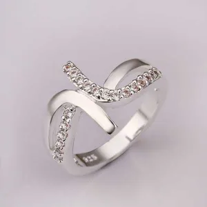 silver rings Austria Crystal men ring accessories331 ELY