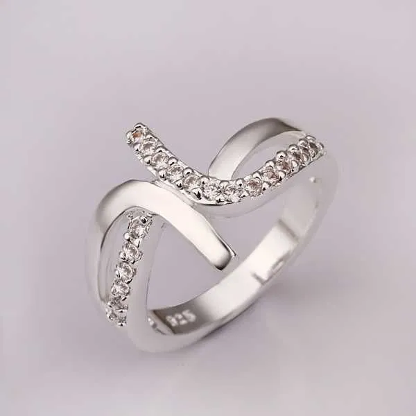 silver rings Austria Crystal men ring accessories331 ELY