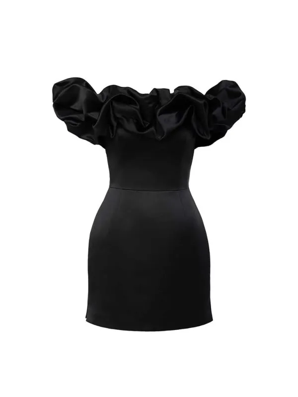 Tube Top Shoulder Dress