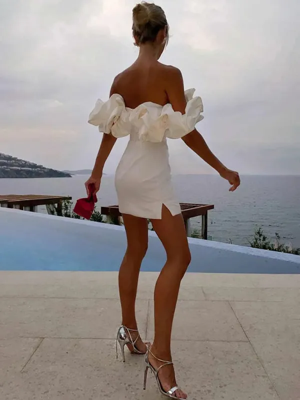 Tube Top Shoulder Dress