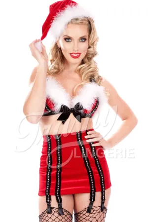 Velvet Christmas Vixen Girdle